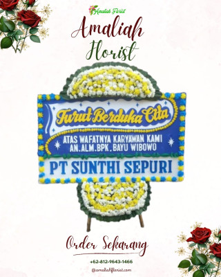 Papan Bunga Duka di Martapura