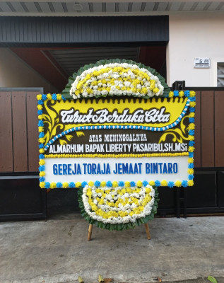 Papan Bunga Duka di Martapura