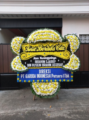 Papan Bunga Duka di Martapura