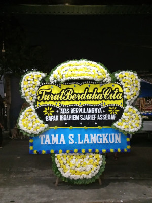 Papan Bunga Duka di Martapura