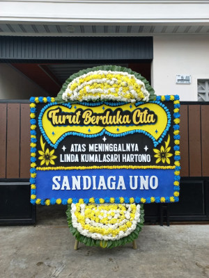 Papan Bunga Duka di Martapura